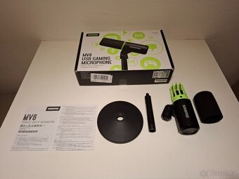 Mikrofon Shure MV6 - USB-C, dynamický, plug-play - 2