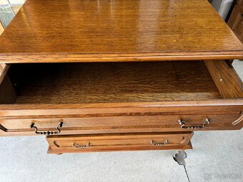 Masivní šuplíková komoda - 2