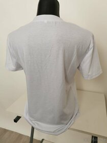 Dámské bílé tričko s potiskem vážky - Vel. M-M/L-L - 2