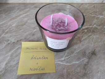 Nová ručně vyrobená vonná svíčka ve skle Začátky - 2