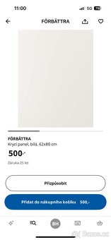 Krycí panely ke kuchyni Ikea - 2