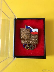 Odznak Český olympijský výbor 100 let 1899-1999 - 2