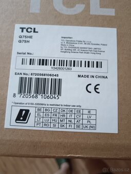 SOUND BAR TCL Q75HE - 2