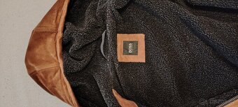 Pánská kožená zimní bunda Hugo Boss - 2