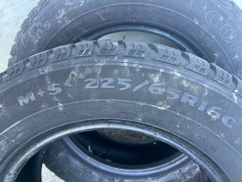 2x zimní pneu 225/65R16C - 2