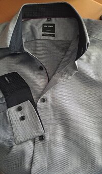 Pánská modern fit košile Olymp Luxor/43-XL/2x65cm - 2