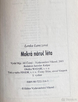 Mokrá náruč léta (Lenka Lanczová) - 2
