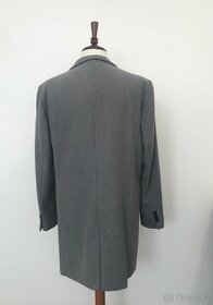 Nový šedý vlněný kabát Only&Sons s visačkou vel. XL - 2