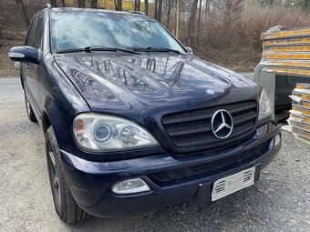 Mercedes ML 270 CDI W163 havarované - 2