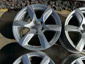 ALU sada orig. - AUDI - 5/112 - 18” - DVOUROZMĚR - 2