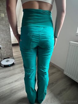 Kalhoty OCÚN horolezecké holčičí velikost XS až S - 2