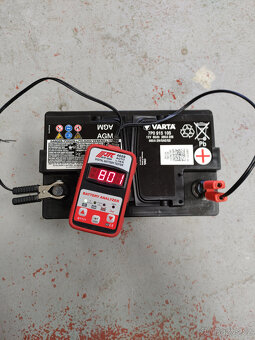 Autobaterie AGM 68Ah Start-Stop Original VW group - 2