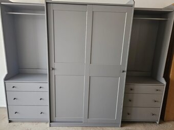 IKEA HAUGA šatní sestava - 2