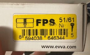 Cylindrická bezpečnostní vložka EVVA FPS, 51+61 mm - 2