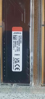Kingston 8GB DDR4 2666MHz FURY BEAST Black, pár (dohromady 1 - 2