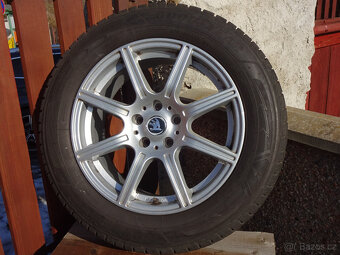 Kodiaq + Tiguan - zimní alu kola 17" 5x112 - pěkný stav - 2