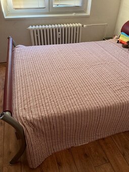 Postel š. 160 cm, kovová, nevrzající - 2