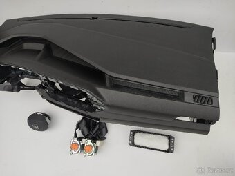 Volkswagen Caddy 5 V airbagová sada airbagy pásy deska - 2