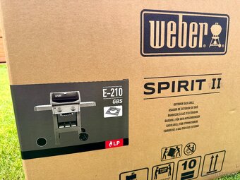Plynový gril Weber Spirit II. S-210 GBS BLACK - NOVÝ - 2