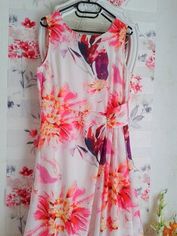 Elegantní krásné midi šaty 40 - 2