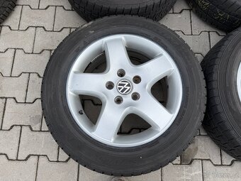 4x al kola 5x120 orig. VW + pneu zimní 215/60 R17C - 2