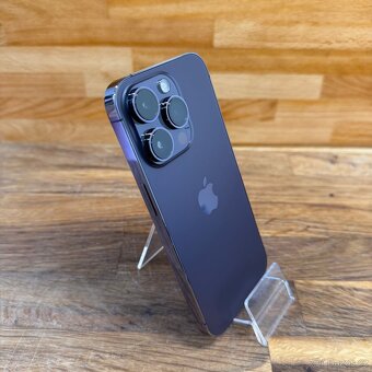 IPhone 14 Pro 256GB, fialový, 100% baterie (rok záruka) - 2