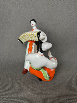 Soška Ukrajinský tanec 18 cm, Polonne USSR - 2
