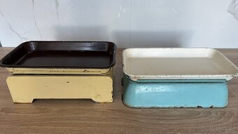 Stará kuchyňská váha, 2 ks - 2