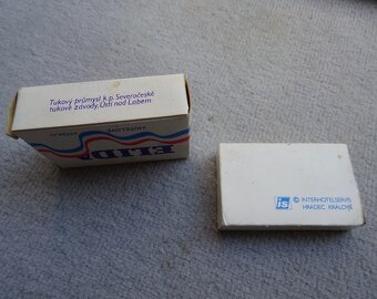 Retro hotelová mýdla - 2