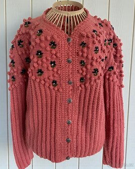 Dámský svetr v dobovém stylu vel. 40/42 - 2