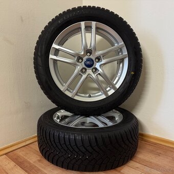 FORD FOCUS / PUMA 5x108 R17 ET47,5+ZIMNÍ 215/55R17 8,5/7mm - 2