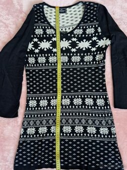 Šaty úpletové, velikost XL - 2