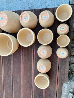 Keramik Obal na květináč, nové, komplet 16 ks - 2