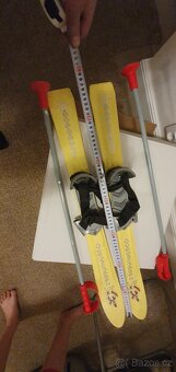 Dětské plastove první lyže - 2