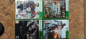 Xbox 360 slim 2 ovladače - 2