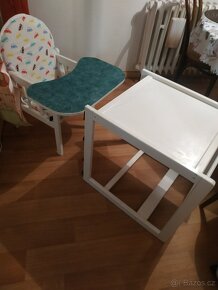 Rostoucí židle  + stůl - velmi levně - 2