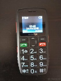 Mobilní tlačítkové telefony 2xAligátor a 1x Evolveo - 2