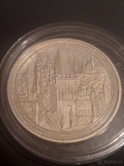 2x stříbrné pamětní mince. - 2