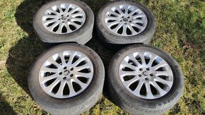 Originální letní alu kola Škoda Comet 5x100 r16" - 2