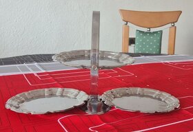 Skládací podnos na cukroví - tři patra - 2