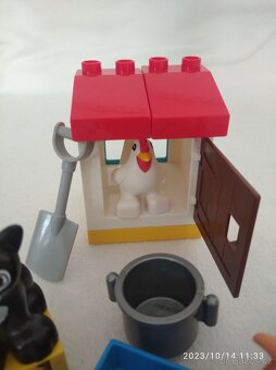 Lego duplo 10870 zvířátka z farmy, malá farma - 2
