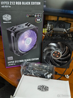 Coolermaster Hyper 212 RGB Black | ZÁRUKA NA VYZKOUŠENÍ ✅ - 2