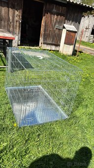 Klec pro psy Double Door Vel. XXL: D 118 x Š 78 x V 84 cm - 2