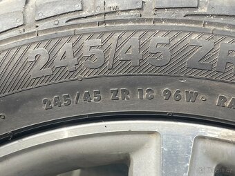 ALU kola AUDI 245/45ZR18 - 2
