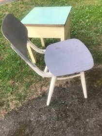 retro skříňka - mycí stůl, ostrůvek na chalupu - 2