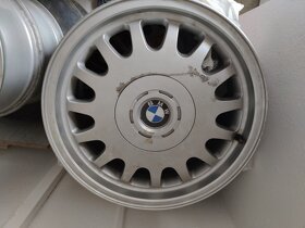 BMW 1x alu disk a 2x plechovy disk 6Jx15 - 2