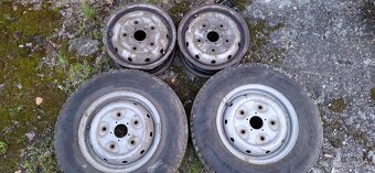 Plechove disky ford transit spolu se zimni pneu - 2