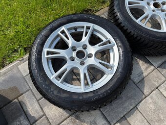 Sada ALU disků 205/55/16 5x112 vč. ZIMNÍ PNEU 7MM - 2