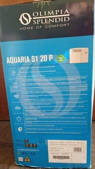 Nový nepoužitý odvlhčovač s čističkou Splendid Aquaria 20P - 2