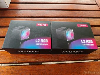 Ulanzi L2 RGB a BI color LED světlo,poziční,makro,nové, 4ks - 2